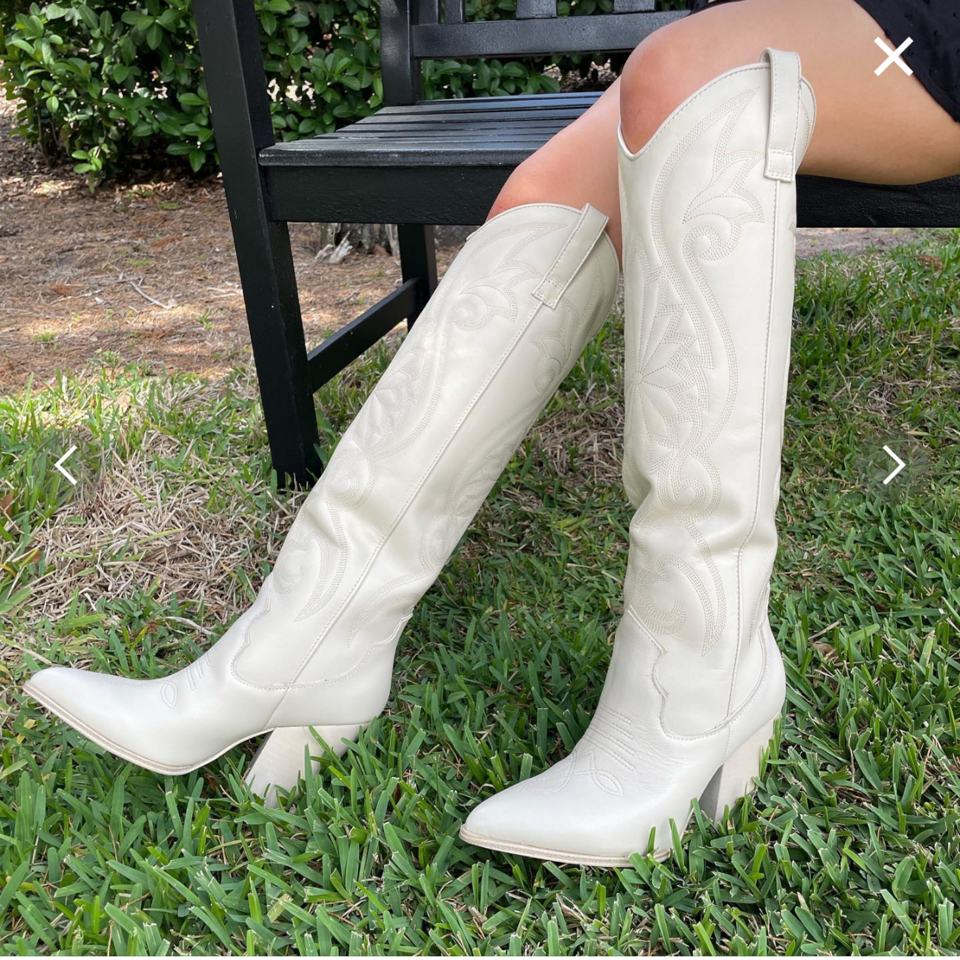 Lasso Bone Cowboy Boots by Steve Madden - Pickle