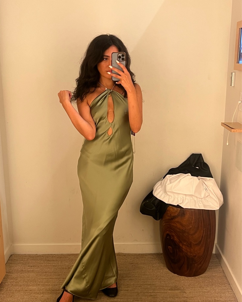 formal modest dresses Modest Short Prom Dresses Satin Ruffles