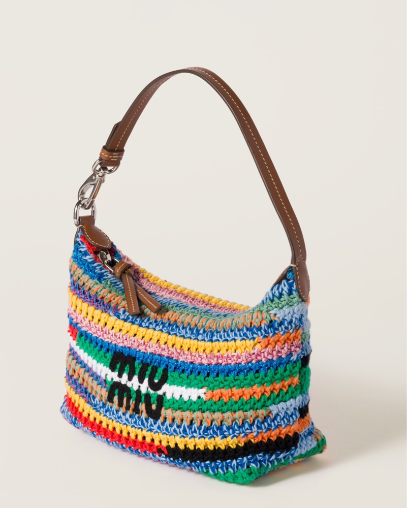 MiuMiu - Crochet Pouch by Miu Miu - Pickle