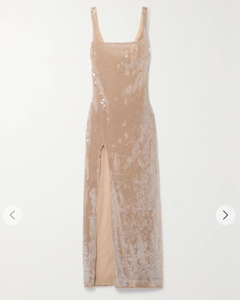 staud le sable sequined maxi dress STAUD Le Sable Sequin Dress by Staud