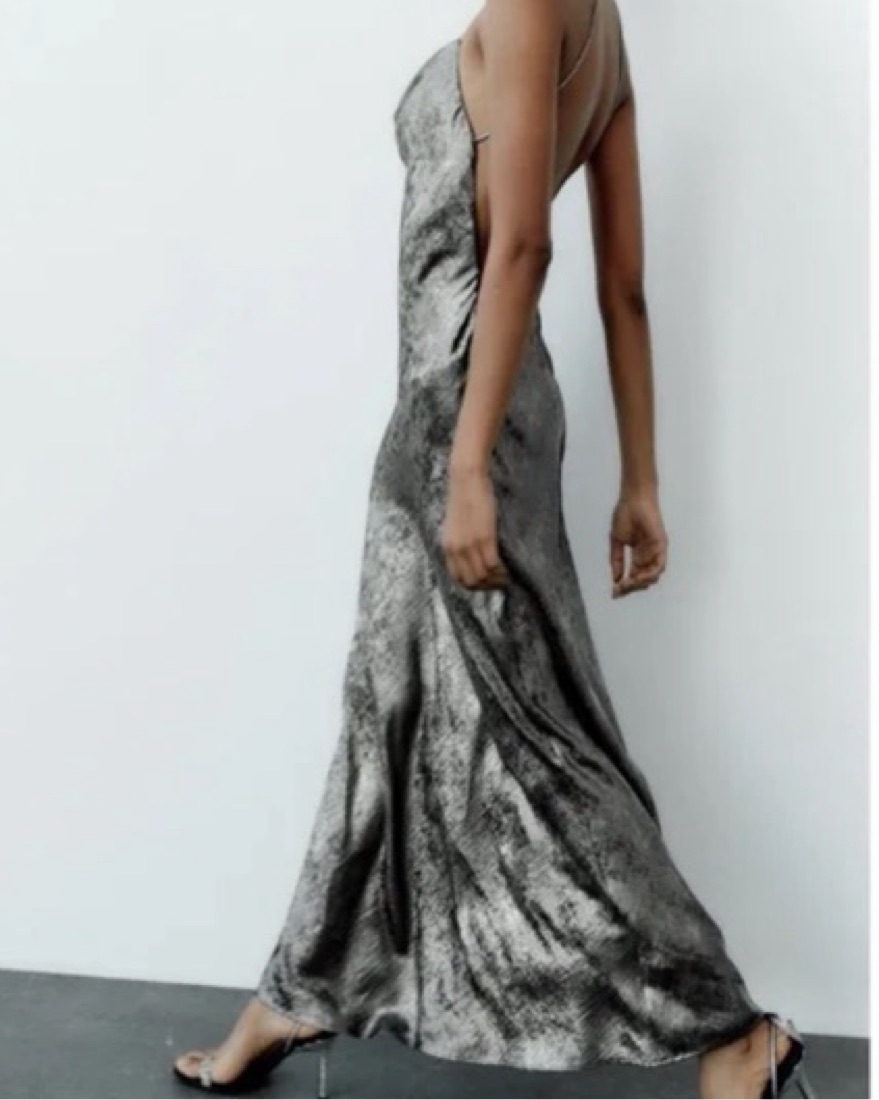 long sleeve high neck backless dress Sexy Hanging Neck Metallic Dress Woman Fashion Sparkling Off Shoulder main image 0