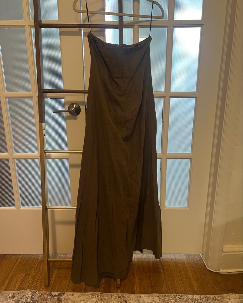 Strapless Linen We Wore What Dress by We wore what - Pickle