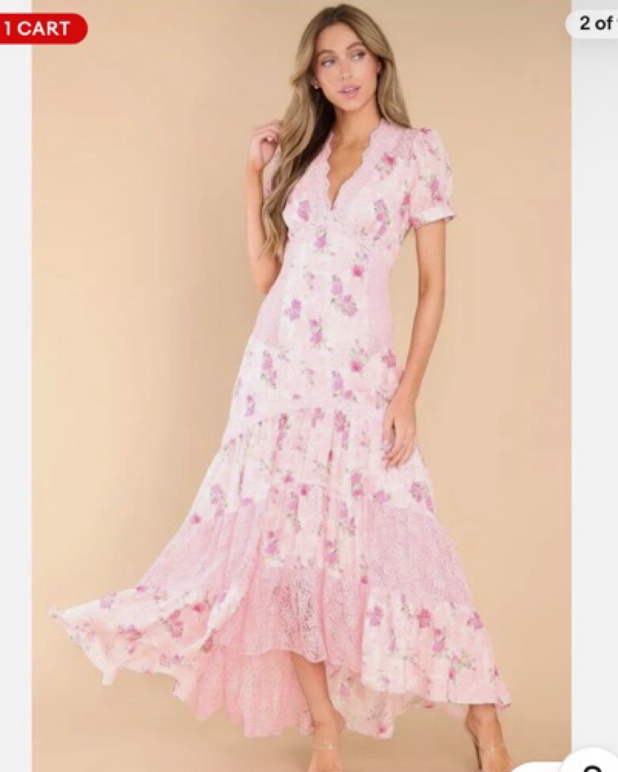 Loveshackfancy Tink Pink Floral Dress | Pickle