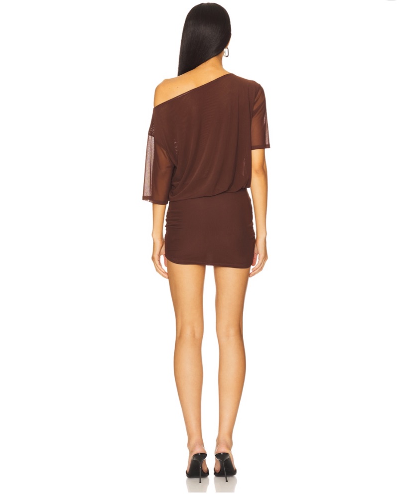 bubble hem mini dress black Cut Out Puff Sleeve Bubble Hem Mini Dress Black