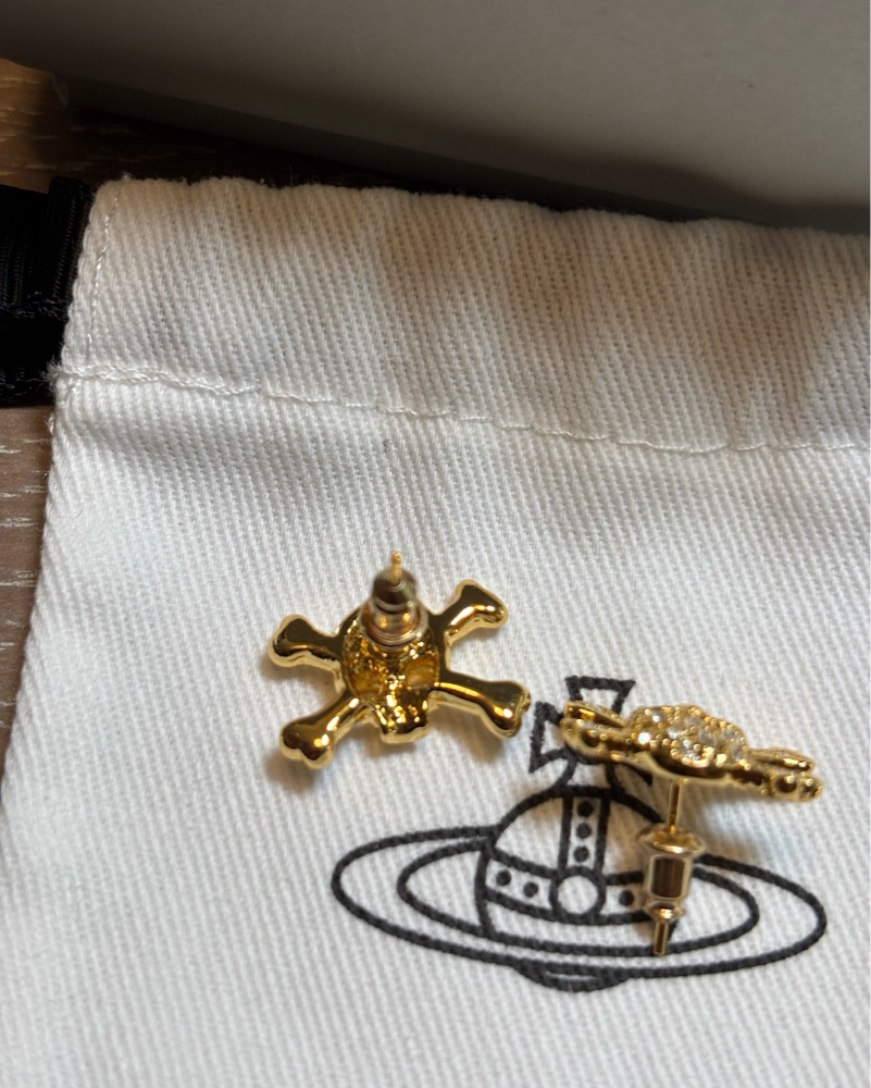 Vivienne Westwood Skull & Bones Earrings by Vivienne Westwood - Pickle