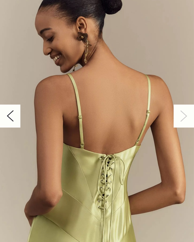 anthropologie green silk dress A-Line Tulle Lace Green Long Prom Dress, Green Long Formal Dress – dresstby main image 0