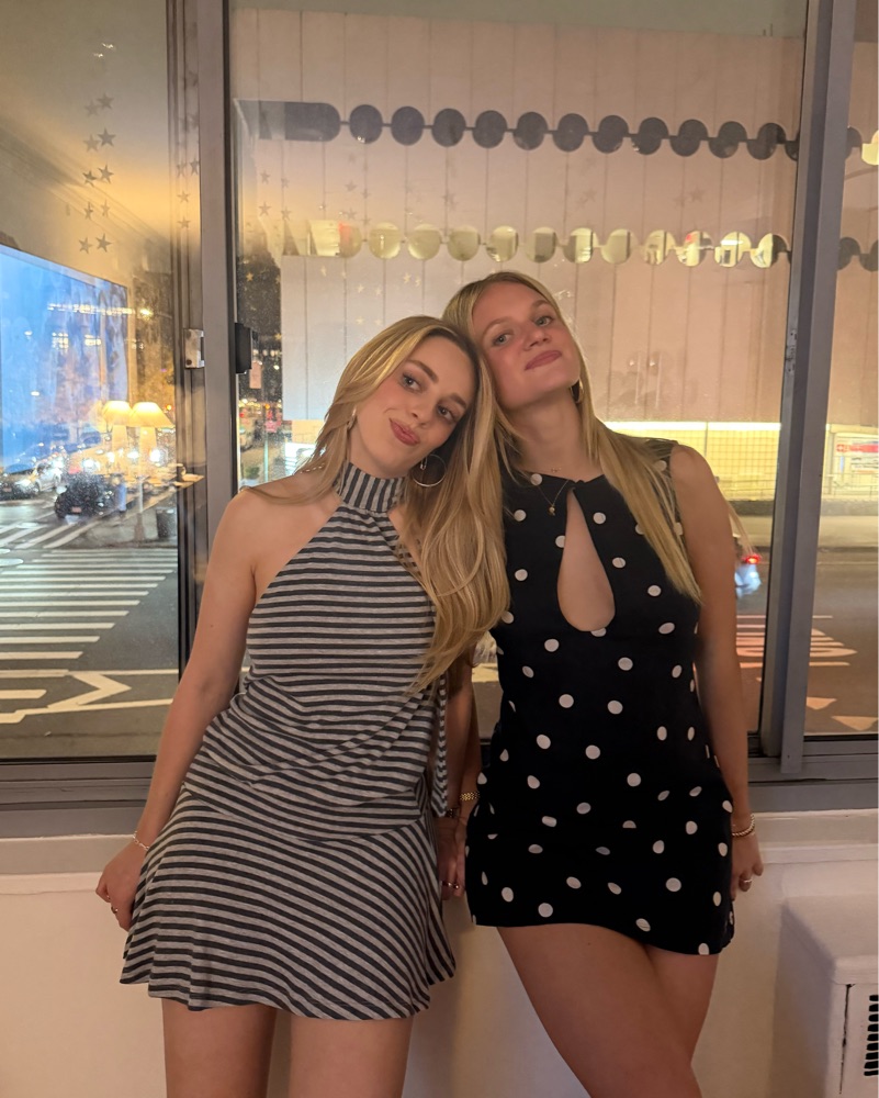 cocktail dresses nyc Katie J NYC Girls Teagan Dress Black/White / Y/S (7/8)