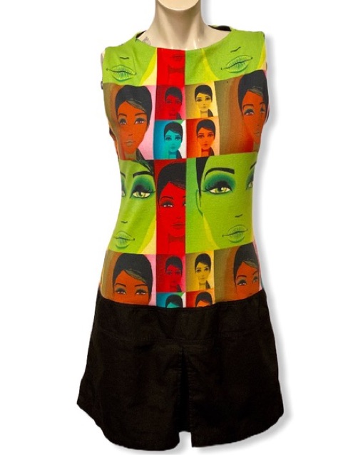 custo barcelona mini dress Vintage Custo Barcelona Mini Dress by n/a