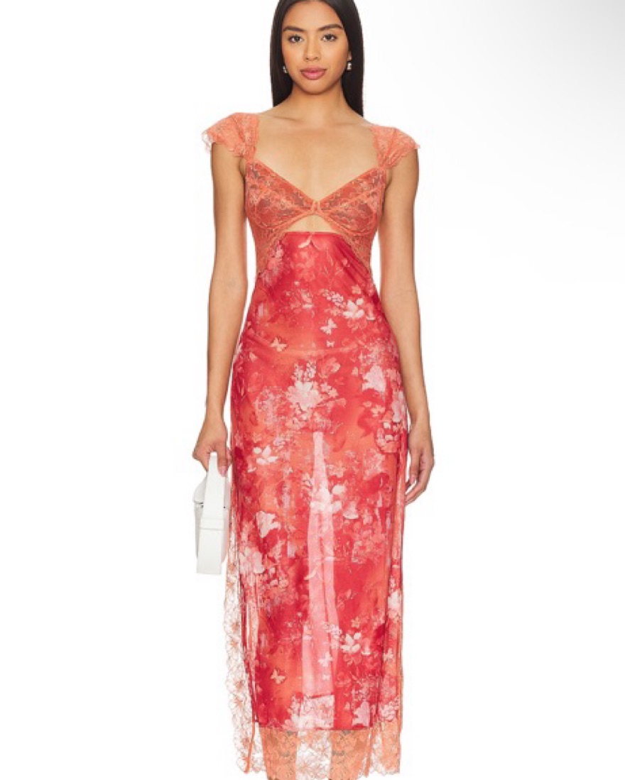 free people slip maxi dress Suddenly Fine Maxi Slip Dress