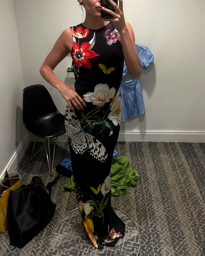 Alice+Olivia Delora Floral Dress by Alice & Olivia - Pickle