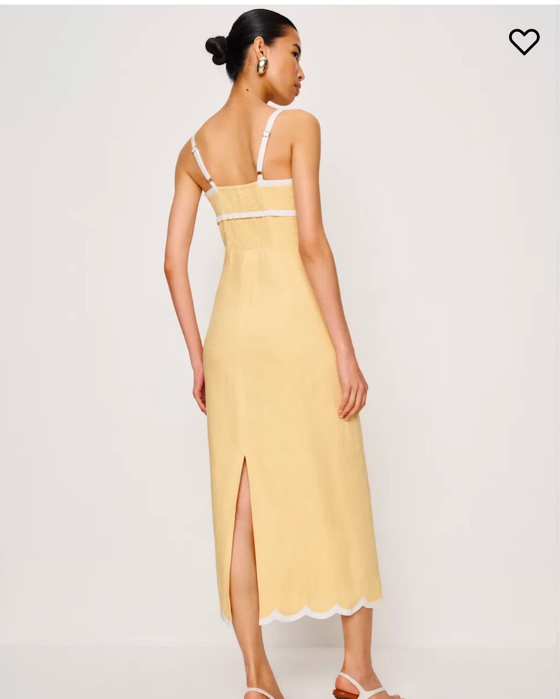 sommer linen dress reformation HPReformation sommer linen dress