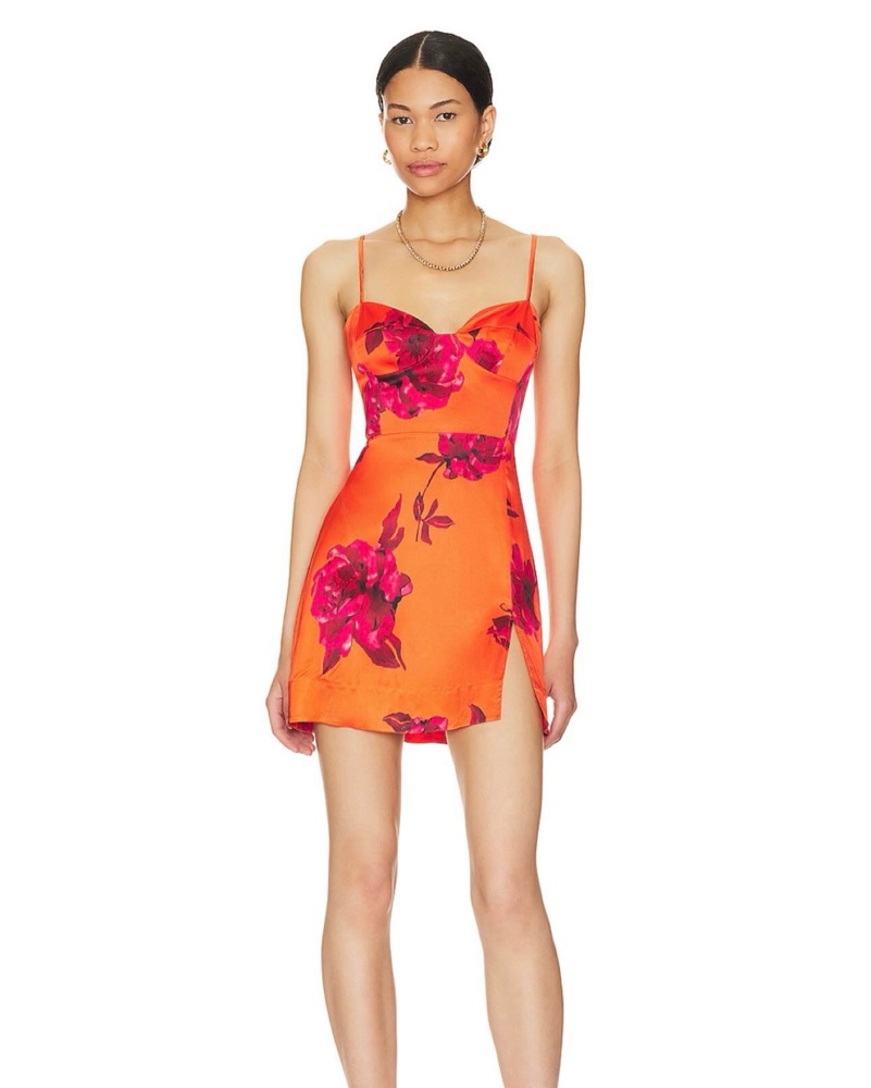 Monterey Cypress Mini Dress by NBD - Pickle