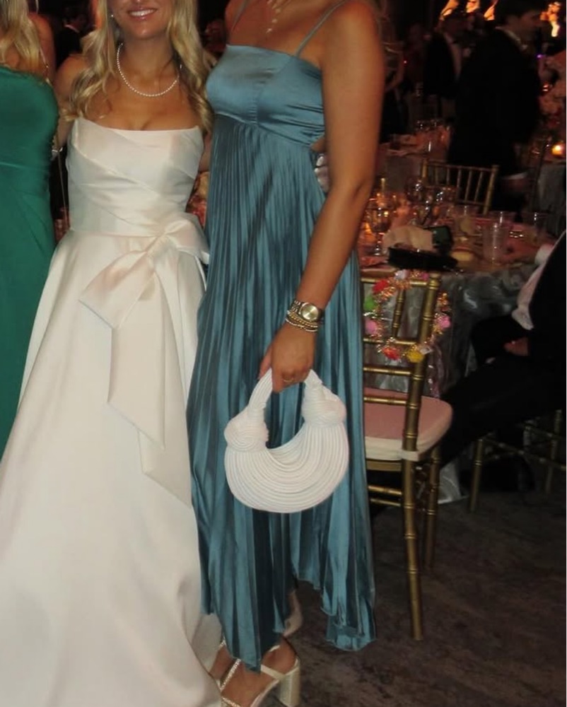 pastel purple dress Zapakasa Women Mauve A-Line Spaghetti Straps Long Prom Dress with Appliques