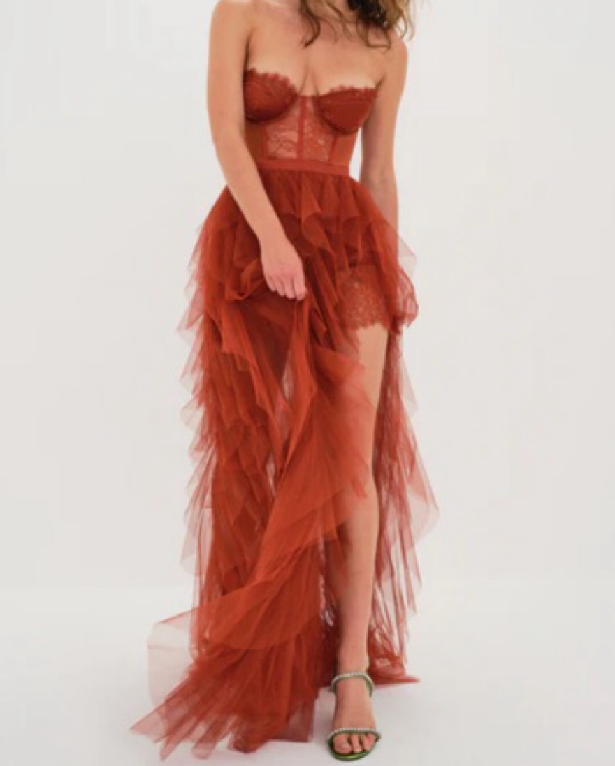 for love and lemons corset dress For Love & Lemons X REVOLVE Bustier Gown in Black