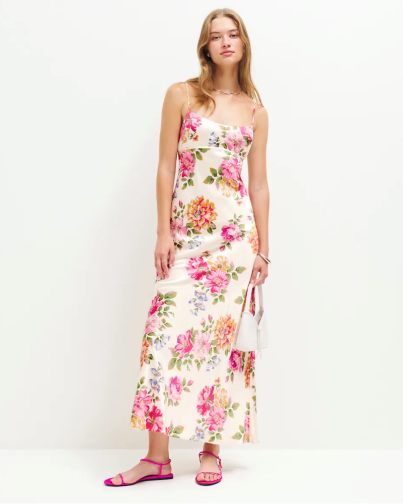 kailyn silk dress reformation Kailyn Silk Dress