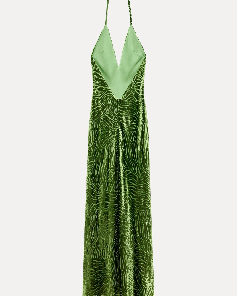 Zara Zebra Halter Dress by Zara - Pickle