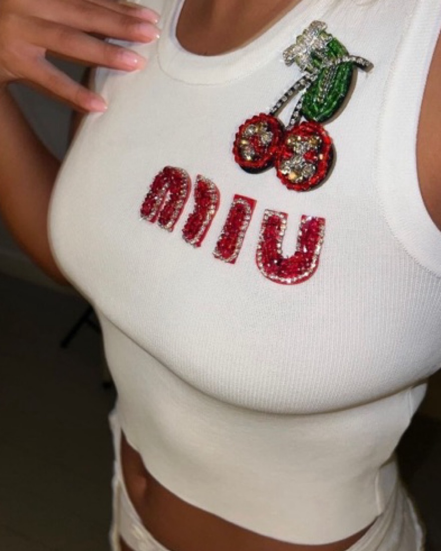 miu miu ニット　Ron Herman BIOTOP Deuxieme C miu miu ニット Ron Herman BIOTOP Deuxieme C