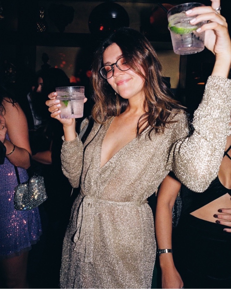 Take Me To Rio Mini Dress Gold | Pickle