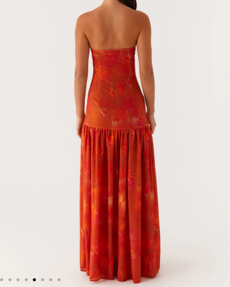 Drop Waist Maxi Dress by Peppermayo - Pickle