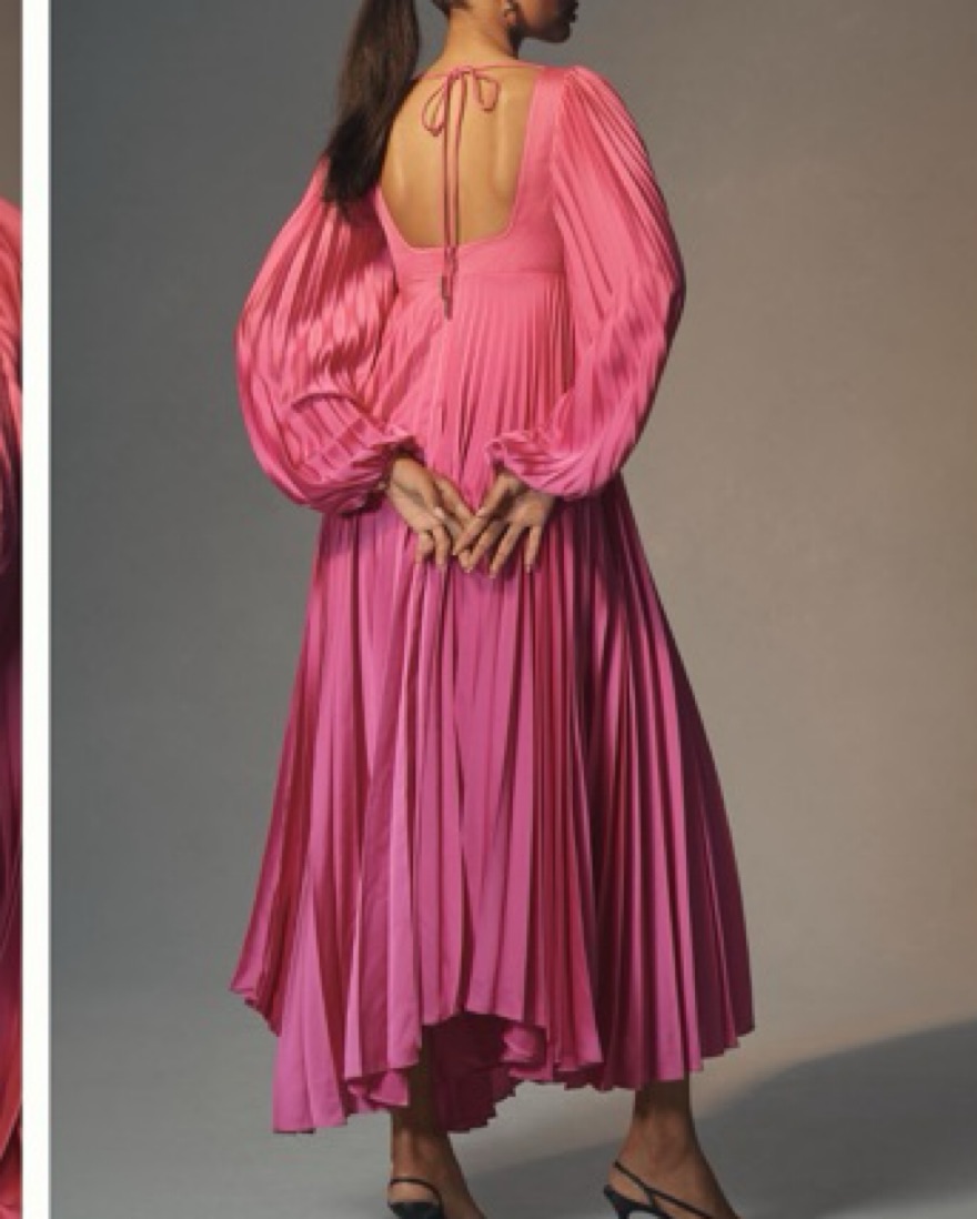 Acler Ellington Long Sleeve Maxi Dress by Acler - Pickle