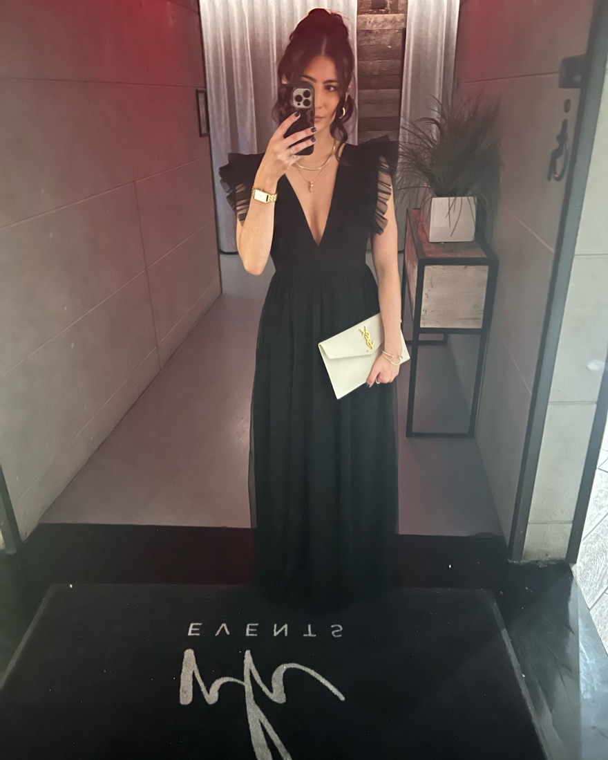 Black Tie Lulu's Wedding Guest Dress by Lulus - Pickle