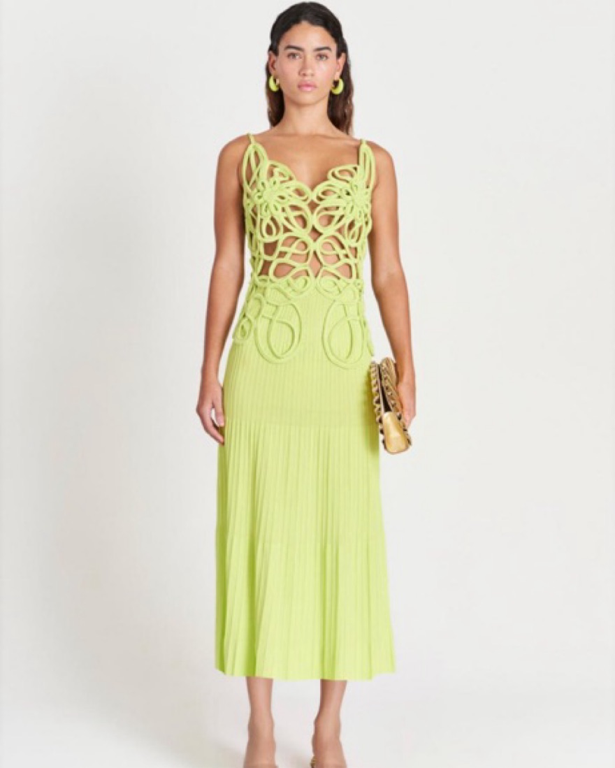 cult gaia minda knit dress MANI KNIT DRESS