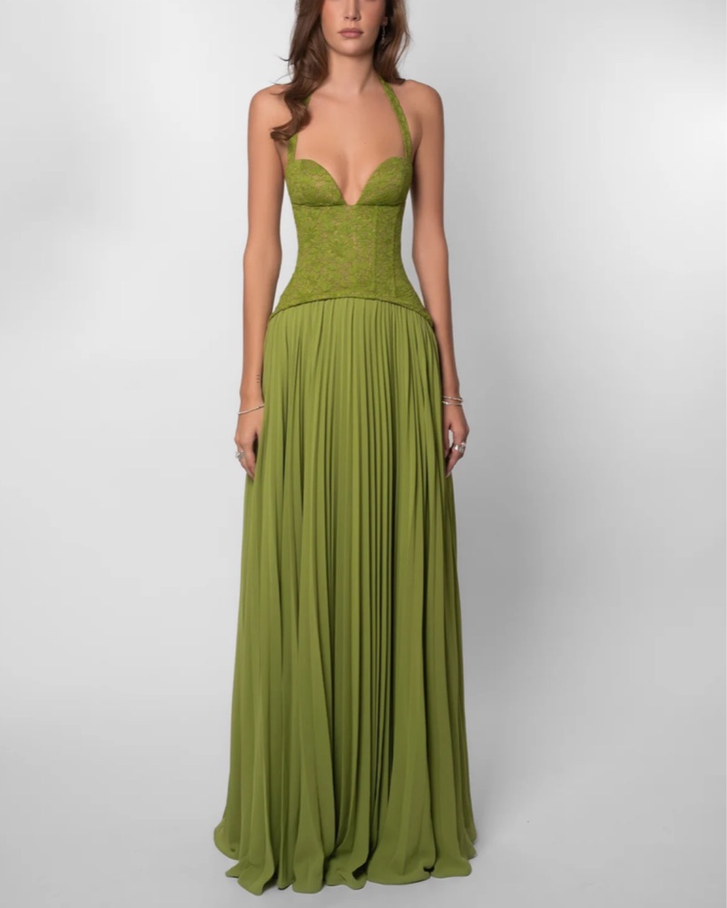Fenity Gaia Dress Dupe by Other - Pickle