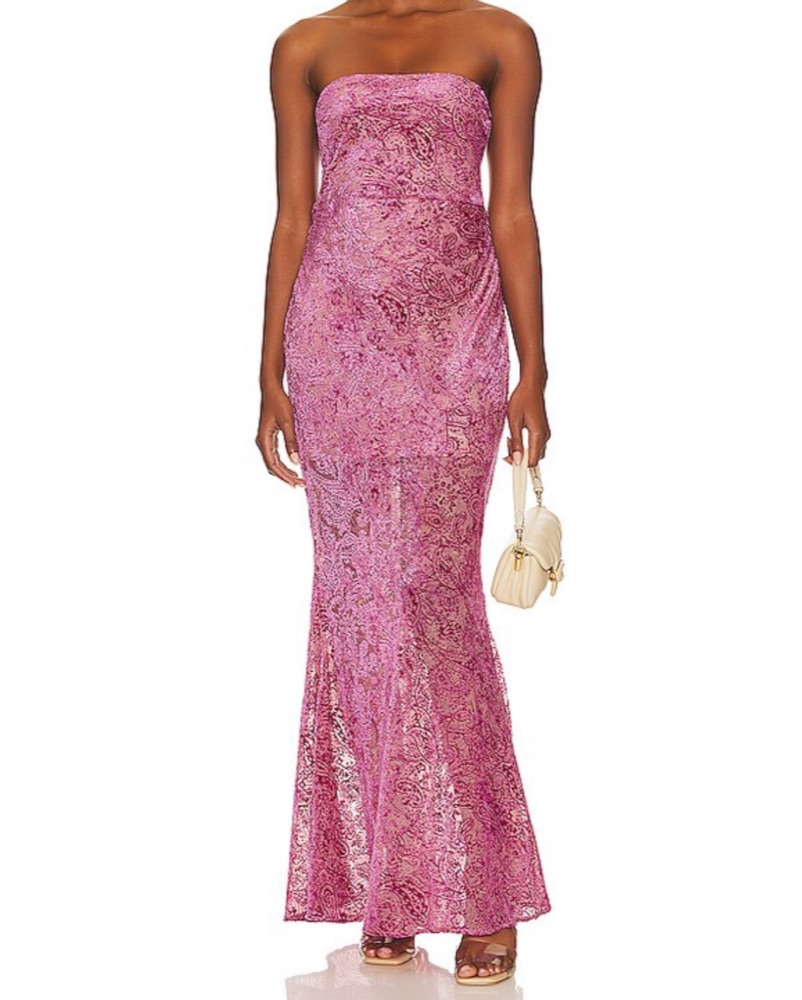 francesca maxi dress Lovers and Friends in Pink & Yellow Floral Meet the Francesca Maxi Dress RESTOCKED  Francesca maxi dress