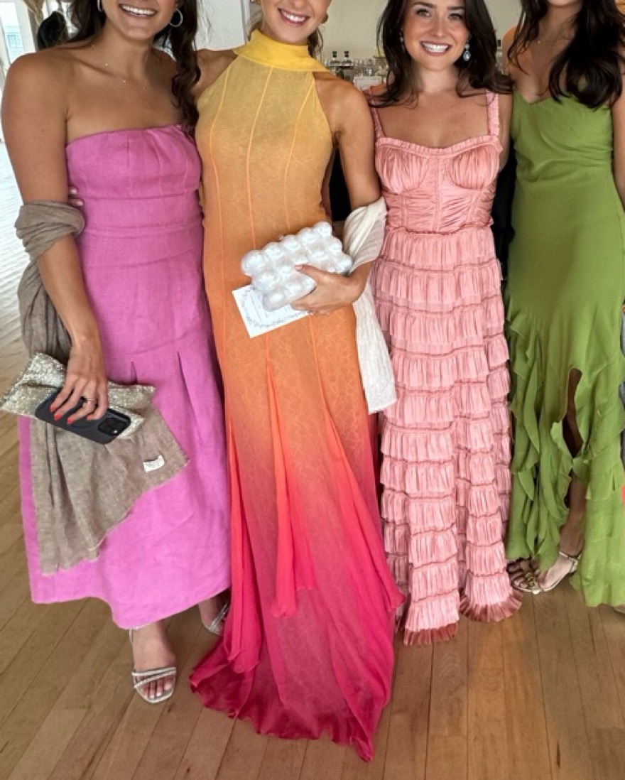 Francesca Miranda Ombre Silk Dress by Francesca Miranda - Pickle