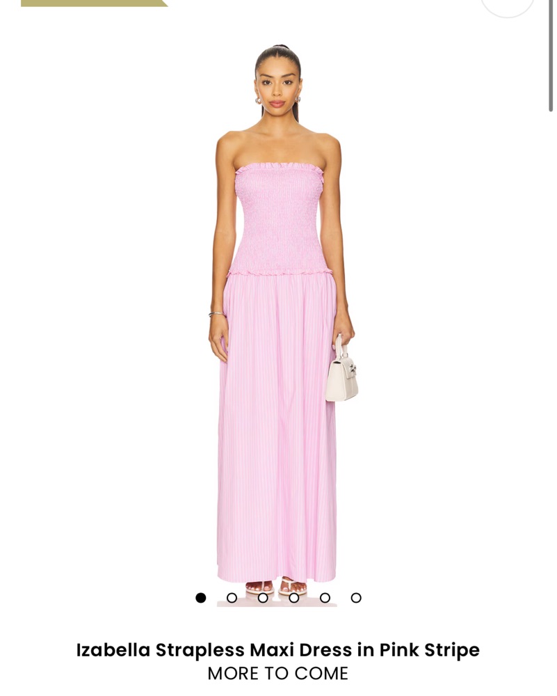 elan stripe convertible strapless maxi dress Elan | Dresses | Elan Strapless White Dress