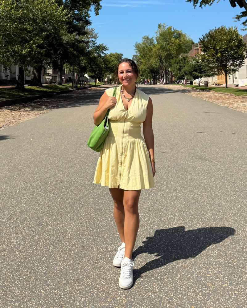 Yellow Anthropologie Tommie Dress by Anthropologie - Pickle