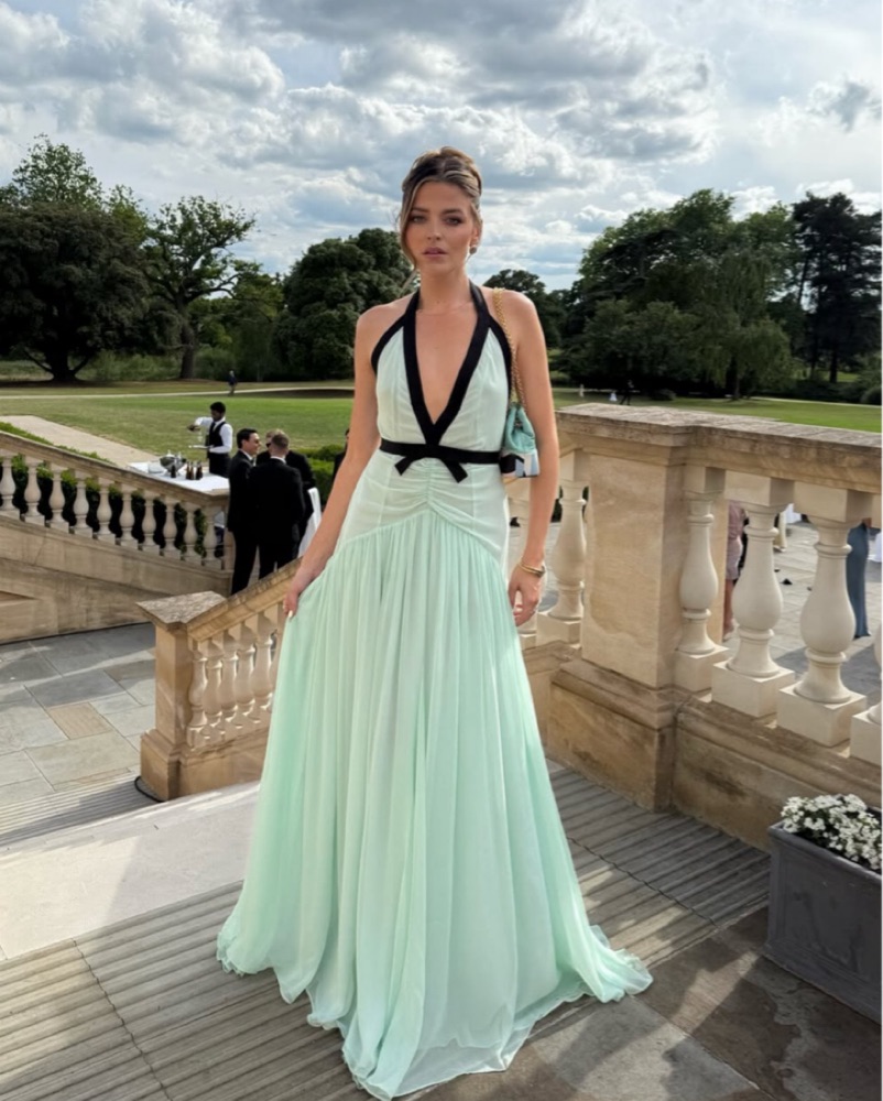 helsa the siren dress in silk chiffon NicoleColee on LTK