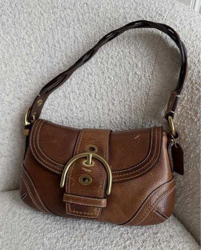 Coach Brown Soho Shoulder Bag by Coach | Pickle