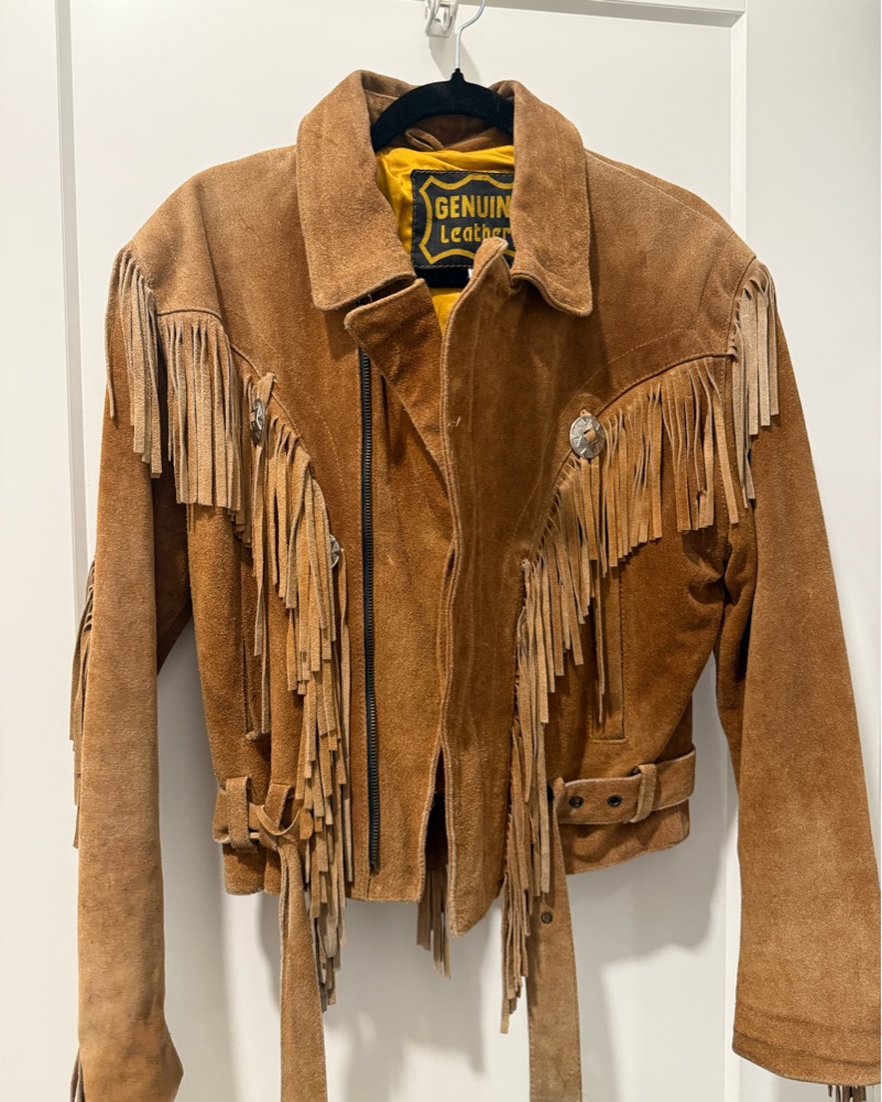 Vintage Western Suede Fringe Jacket | Pickle