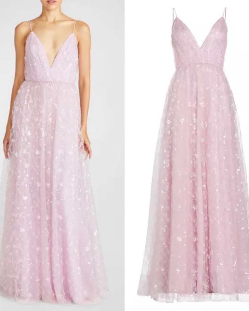 ml monique lhuillier neomi sequin maxi dress Monique lhuillier sequin gown