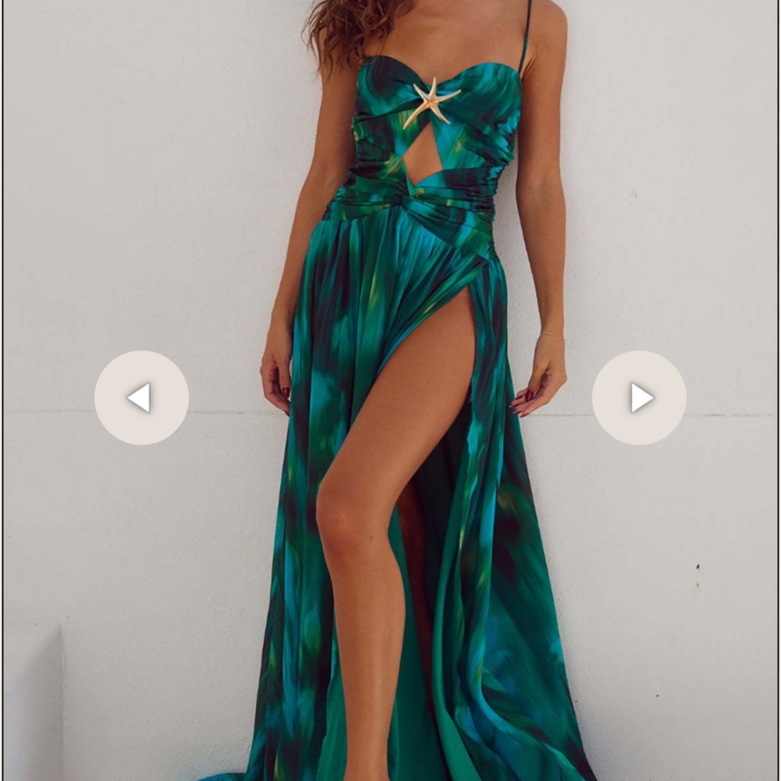 runaway the label green maxi dress Adina Maxi Dress | Runaway the Label main image 1