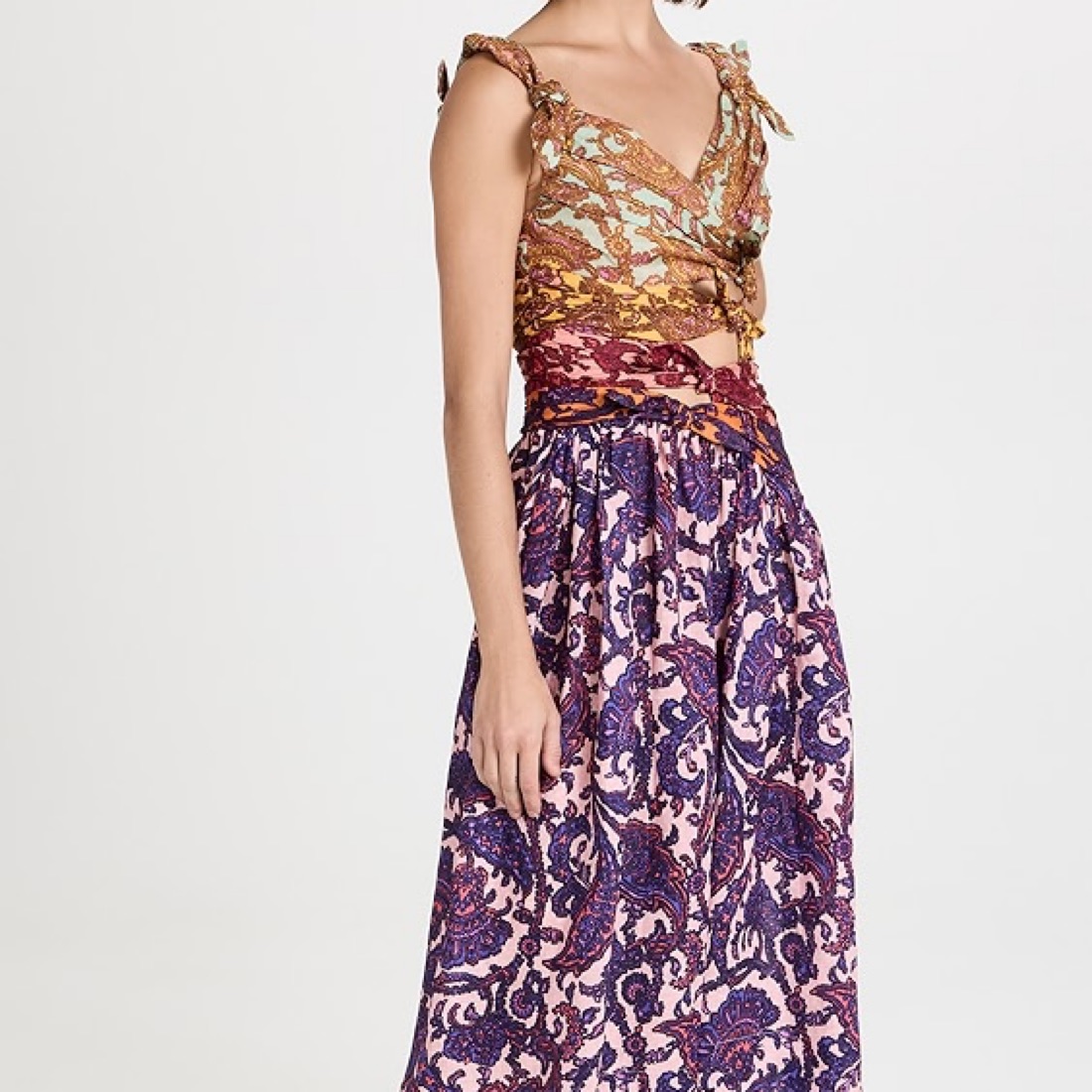 zimmermann tiggy bow midi dress Buy Zimmermann Tiggy Bow Midi Dress | Multicoloured Color Women