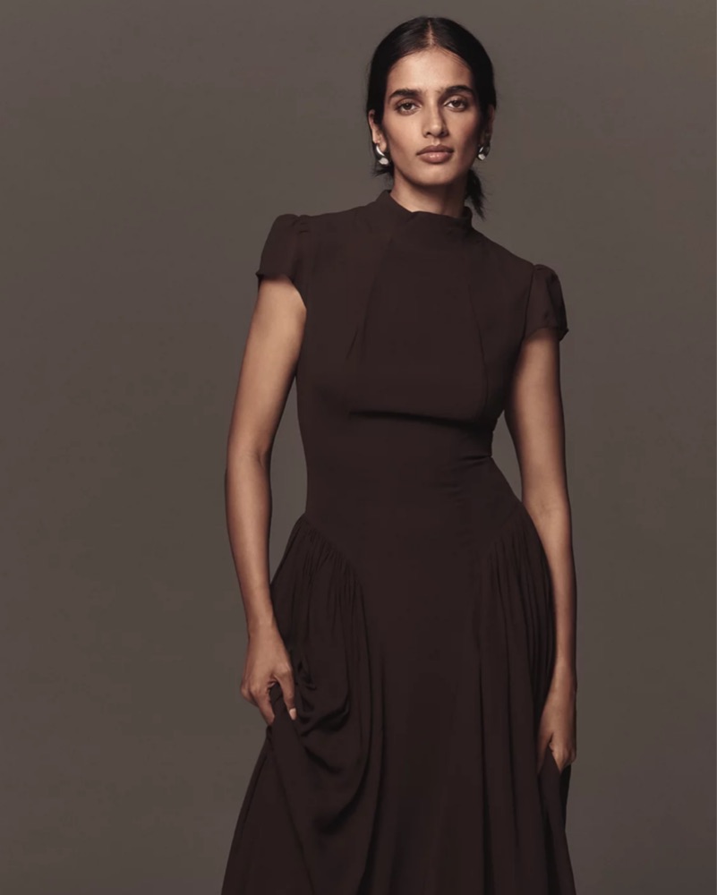 Reformation Maven Brown Dress by Reformation - Pickle