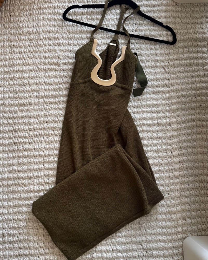 Cult Gaia Valma Knit Dress by Cult Gaia - Pickle
