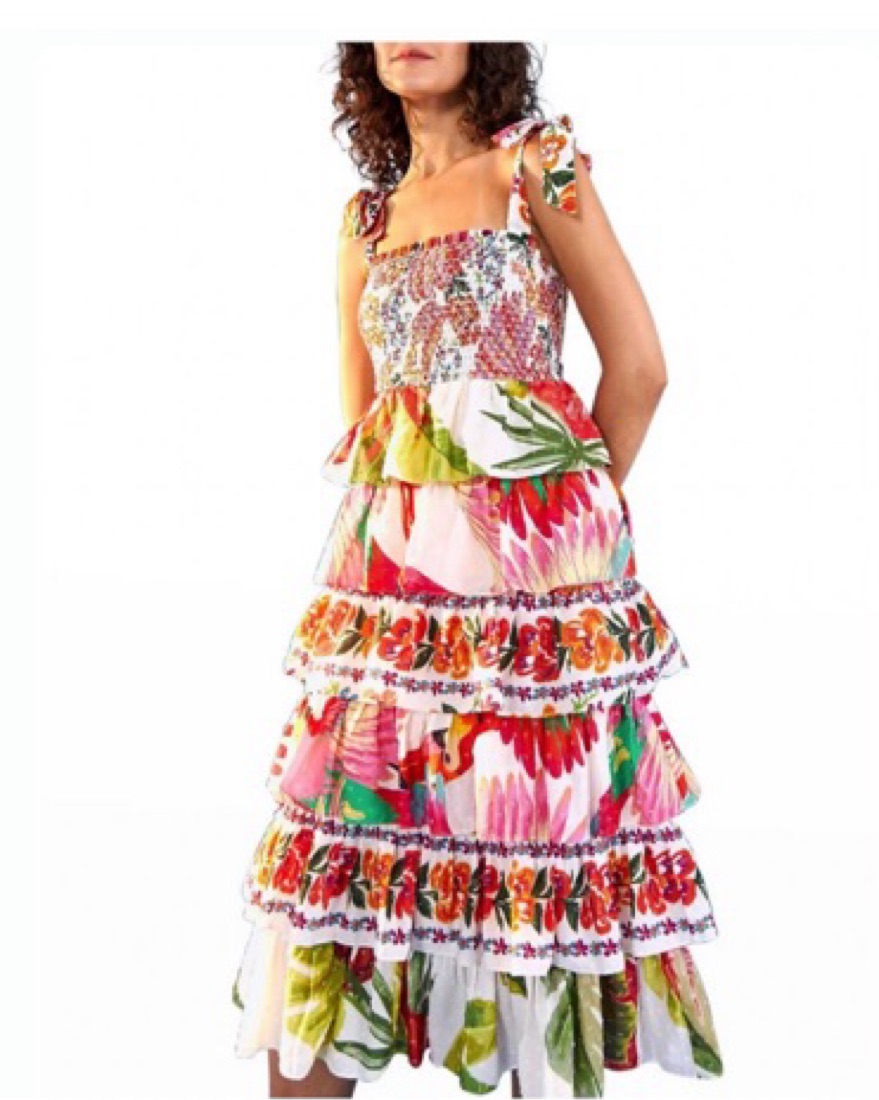 ワンピース FARM Rio DRESS (332216 25139) Farm Rio Dress | Pickle