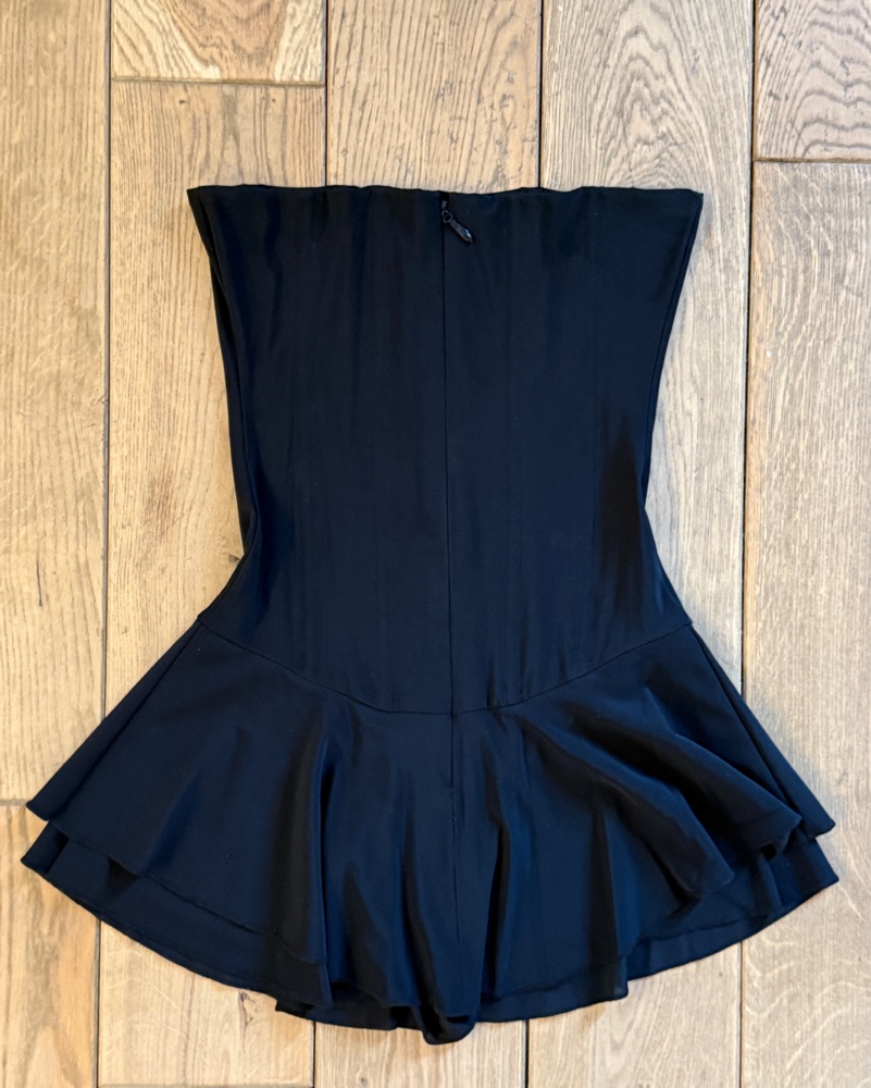 sunniva strapless drop waist dress Alexis Sunniva Strapless Drop-waist Dress In Yellow