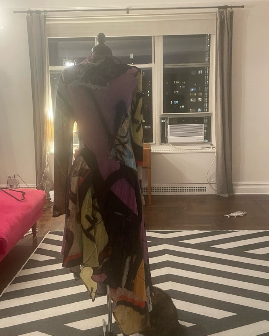 Margues Almeida asymmetrical, silky dress by Marques Almeida - Pickle