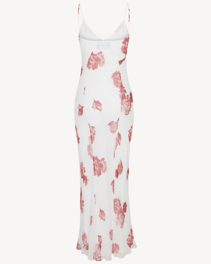 White Floral Maxi Dress -Realisation Par | Pickle