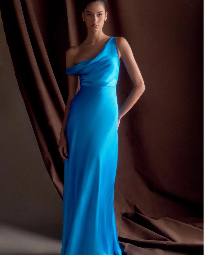 bridesmaid dresses for chubby ladies Chic A-Line Maxi Chiffon Plus Size Dress COCOMELODY CB0775, Blue Turquoise NA-07.16.25AM neck with Short flutter Women's Size:Euro 35 = US 5 From the moment she
