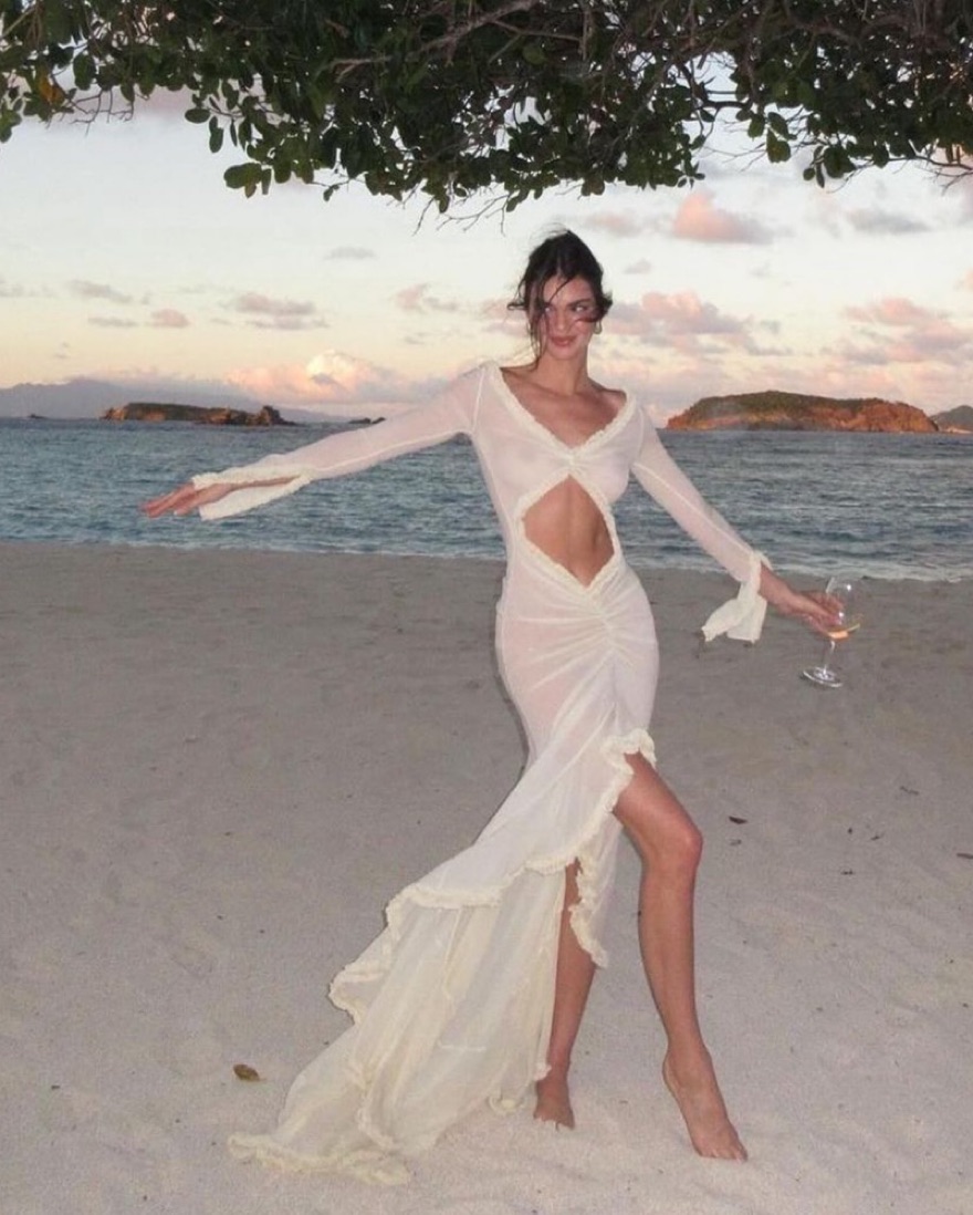 Helsa Hilma Kendall Jenner Gown Dupe! by Helsa - Pickle