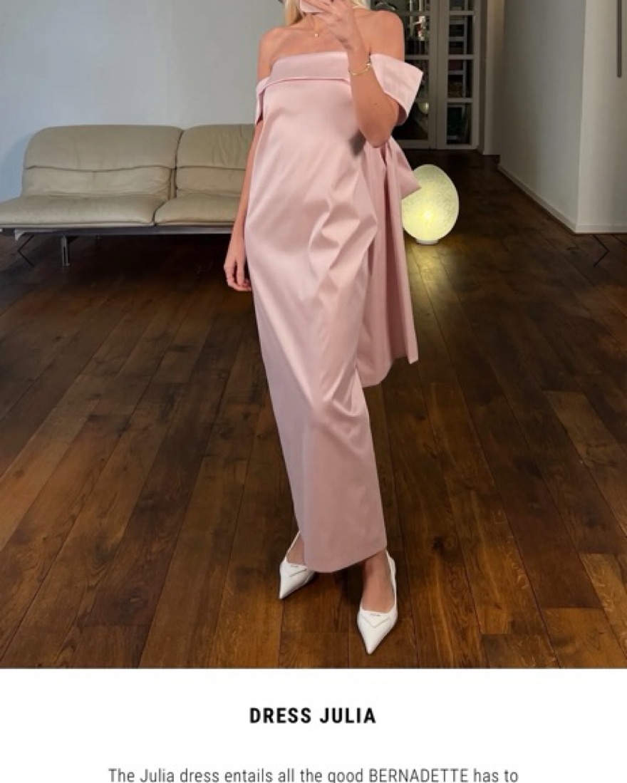 Bernadette Pink Julia Dress by BERNADETTE - Pickle