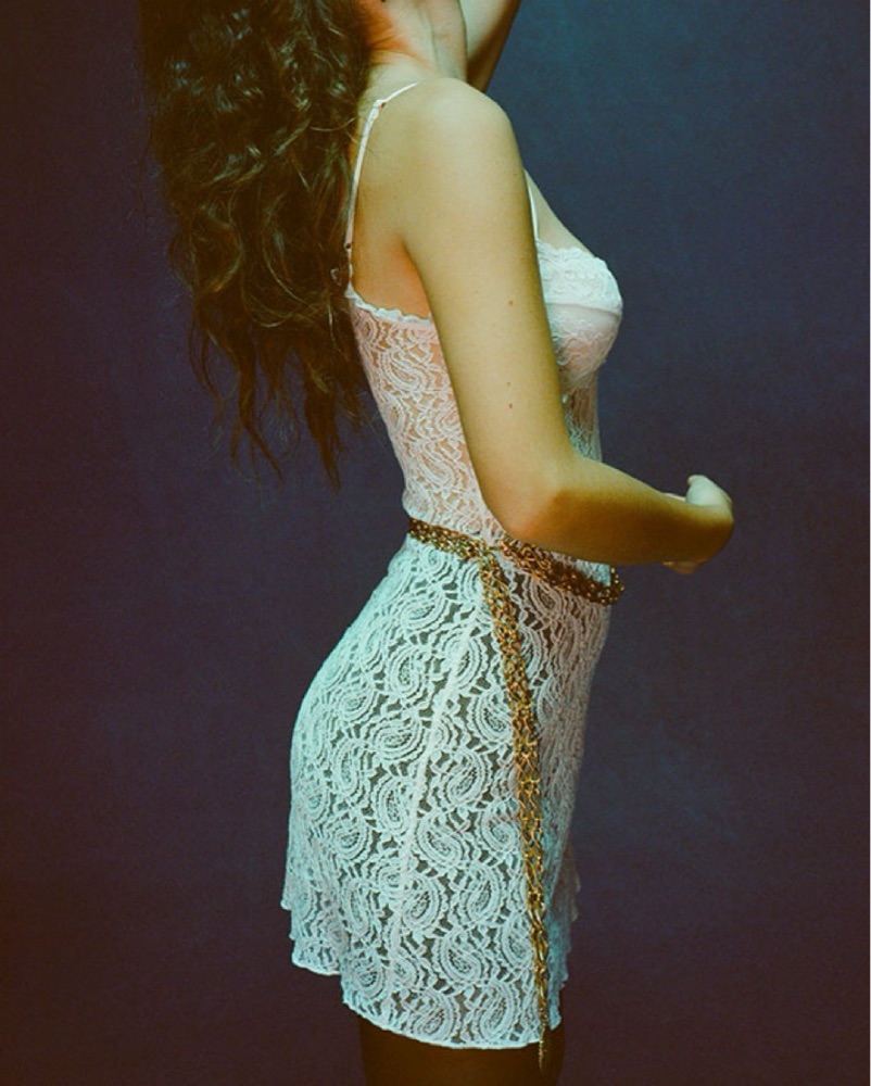 realisation par white lace dress Realisation Par Cindy White Lace Dress by Realisation Par