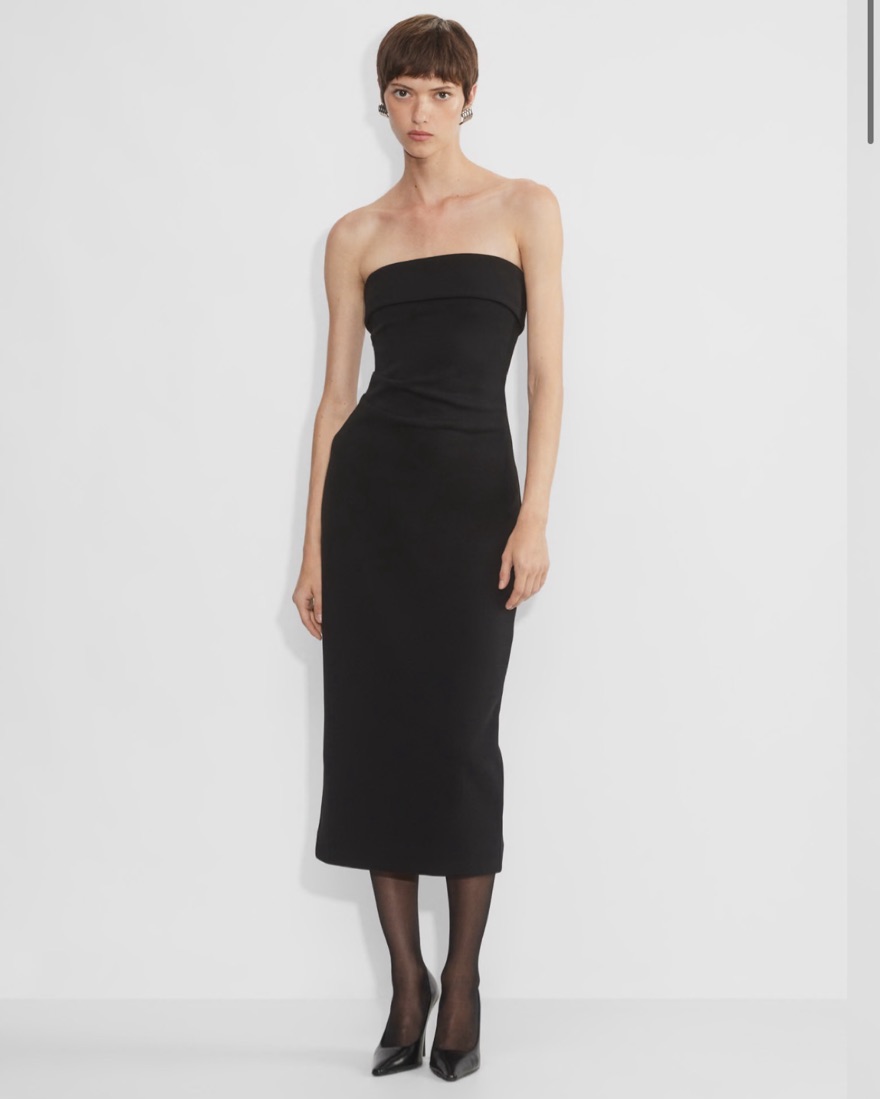 bridal shower maxi dress Rosalié Lace – Blush Lace & Occasion Dress – Van Atelier tie bowknot at the Chic Black Dress - NewOnSale Size:31/30