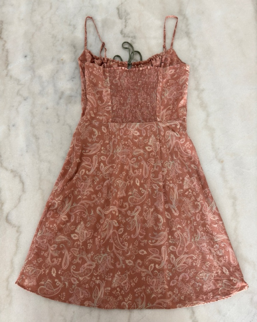 realisation par silk mini dress Realisation Par | Dresses | Realisation Par Devon Silk Mini Dress In 7s  Floral