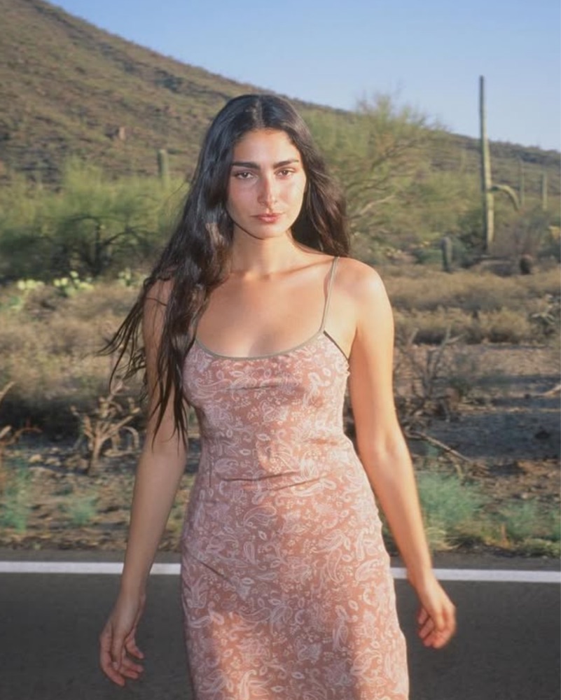 Realisation Par - Cameron Slip Dress by Realisation Par - Pickle